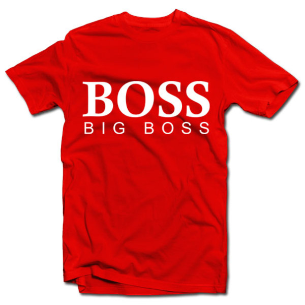Marškinėliai "Big Boss" Marškinėliai "Big Boss"