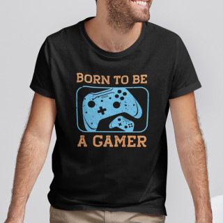 Marškinėliai "Born to be a gamer"