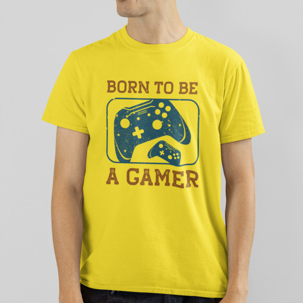 Marškinėliai "Born to be a gamer"