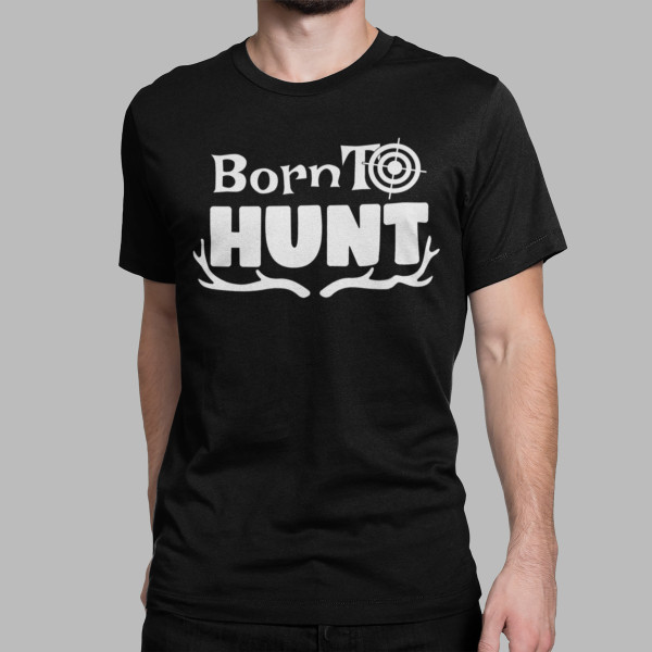 Marškinėliai "Born to hunt"