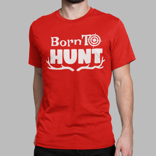 Marškinėliai "Born to hunt"