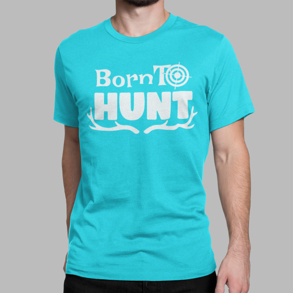 Marškinėliai "Born to hunt"
