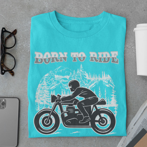 Marškinėliai "Born to ride"