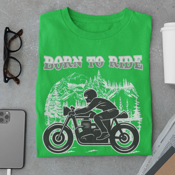 Marškinėliai "Born to ride"