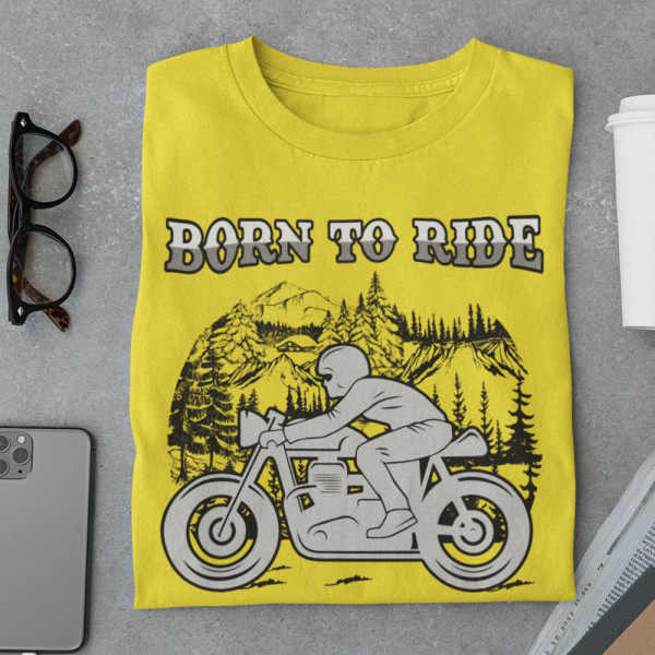 Marškinėliai "Born to ride"