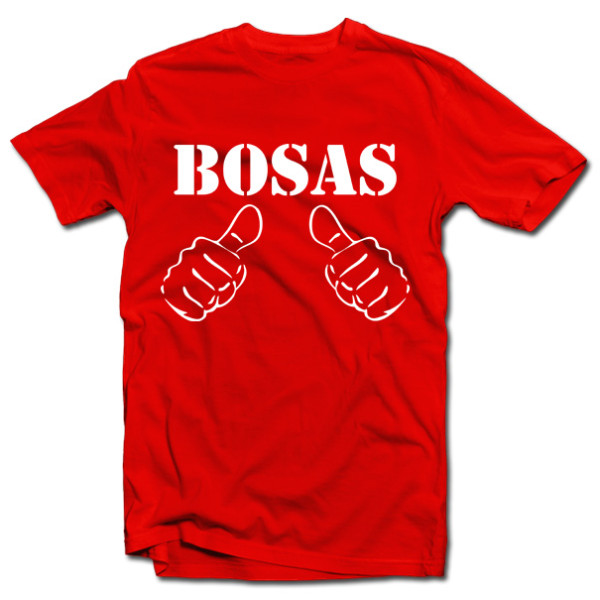 Marškinėliai "BOSAS" Marškinėliai "BOSAS"