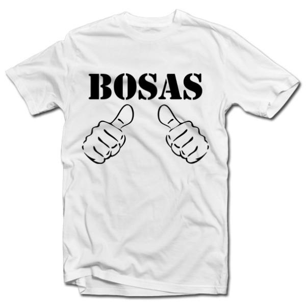 Marškinėliai "BOSAS" Marškinėliai "BOSAS"