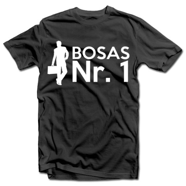 Marškinėliai "Bosas NR 1" Marškinėliai "Bosas NR 1"