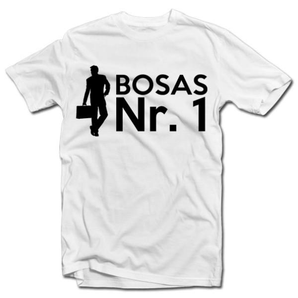 Marškinėliai "Bosas NR 1" Marškinėliai "Bosas NR 1"