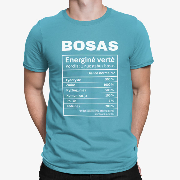 Marškinėliai "Boso sudėtis"