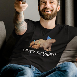 Marškinėliai "Cappy birthday"