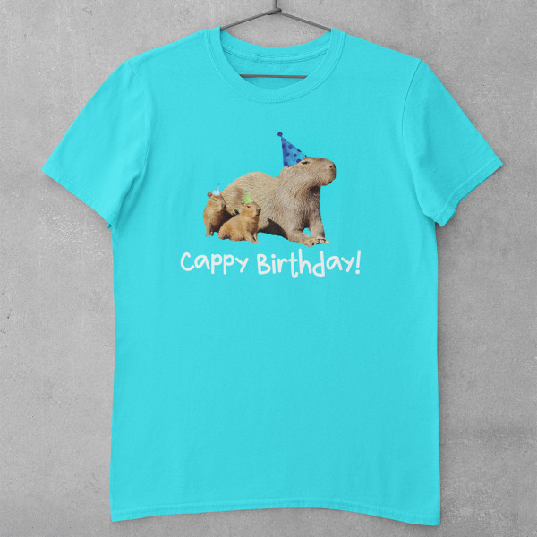 Marškinėliai "Cappy birthday"