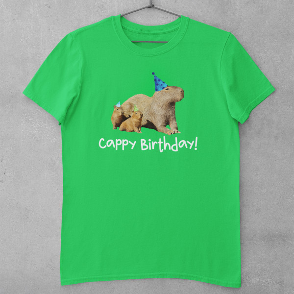 Marškinėliai "Cappy birthday"