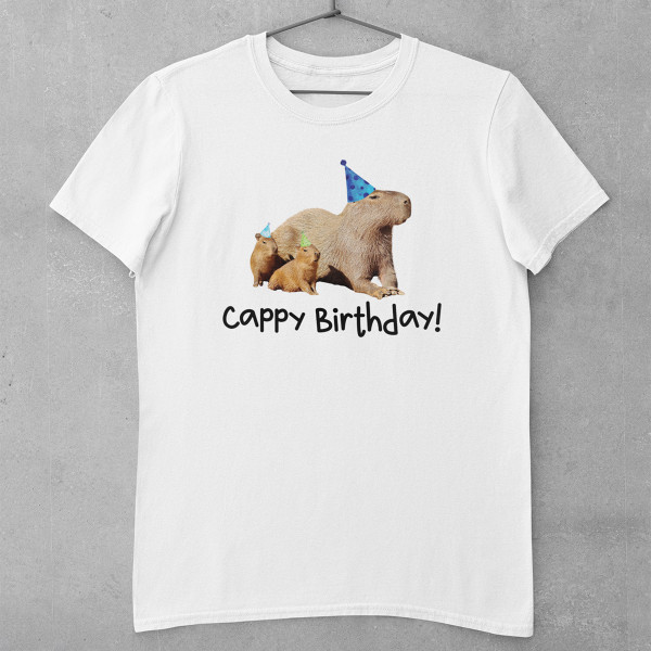 Marškinėliai "Cappy birthday"