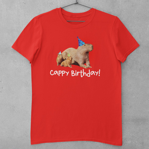 Marškinėliai "Cappy birthday"