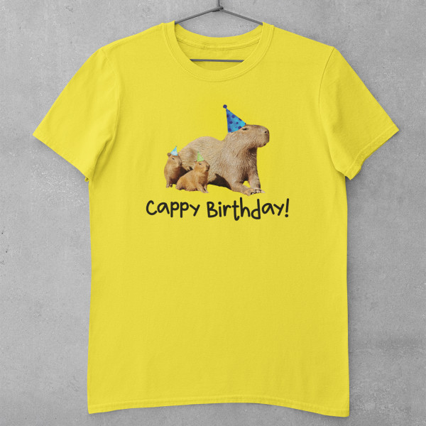 Marškinėliai "Cappy birthday"
