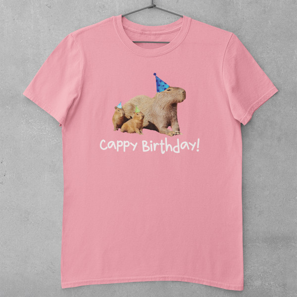 Marškinėliai "Cappy birthday"