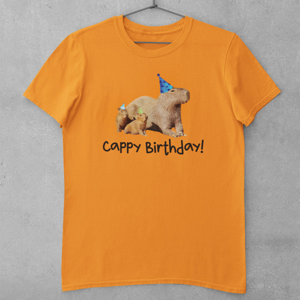 Marškinėliai "Cappy birthday"
