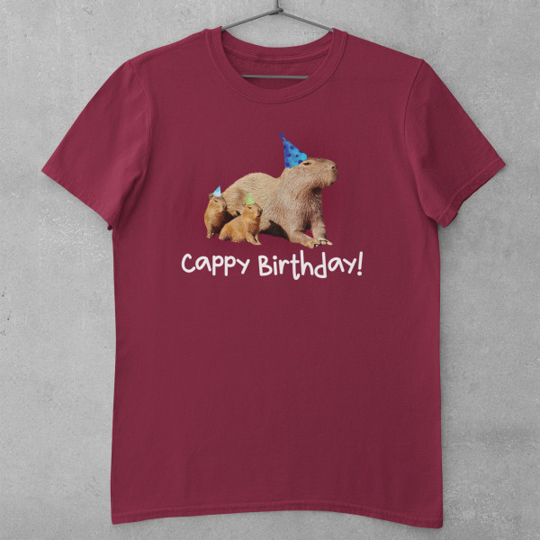 Marškinėliai "Cappy birthday"