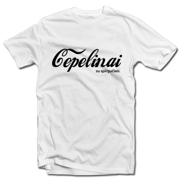 Marškinėliai "Cepelinai" Marškinėliai "Cepelinai"