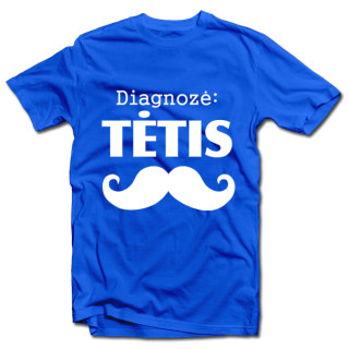 Marškinėliai "Diagnozė: tėtis"