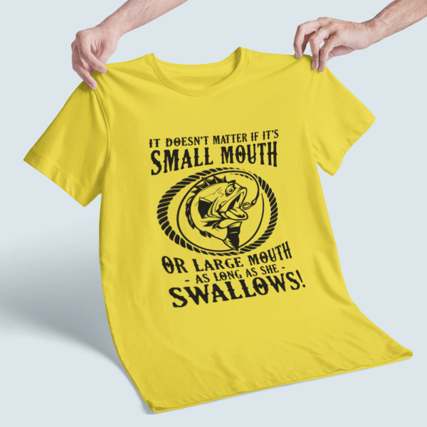 Marškinėliai "Doesn't matter mouth"