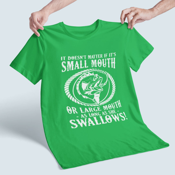 Marškinėliai "Doesn't matter mouth"