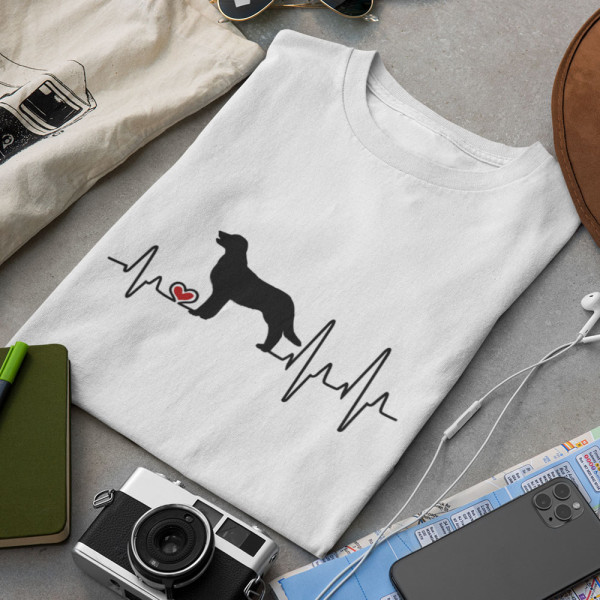Marškinėliai "Dog heartbeat pulse" Marškinėliai "Dog heartbeat pulse"