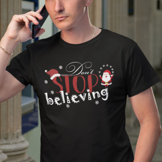 Marškinėliai "Don't stop believing"