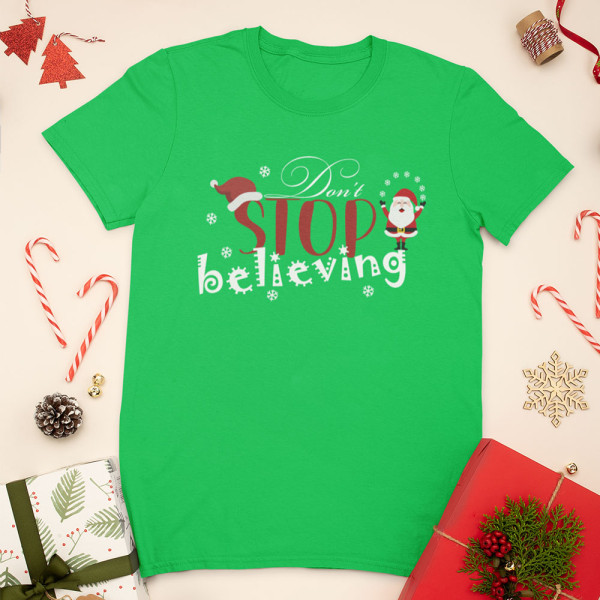 Marškinėliai "Don't stop believing"