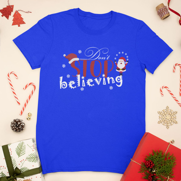 Marškinėliai "Don't stop believing"