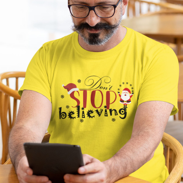 Marškinėliai "Don't stop believing"