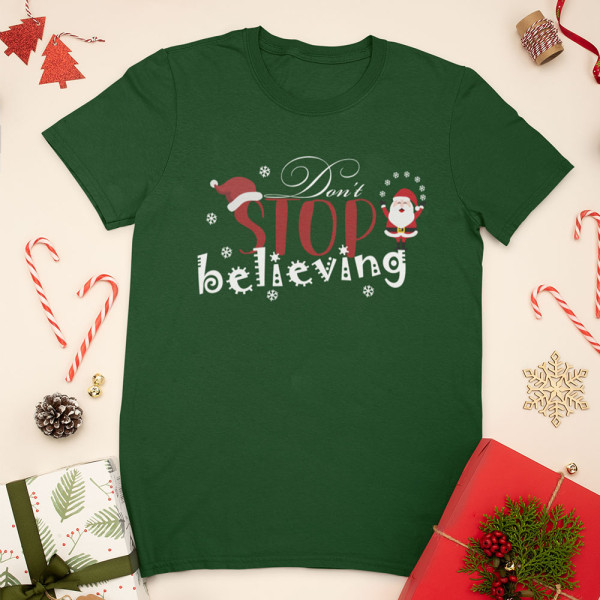 Marškinėliai "Don't stop believing"
