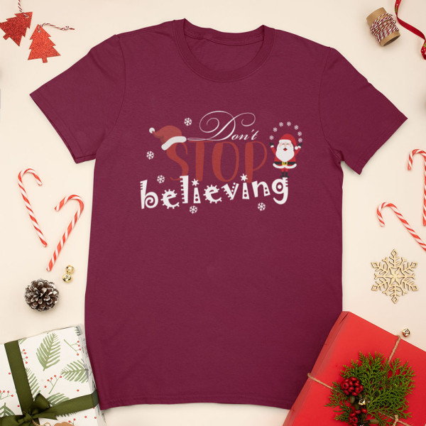 Marškinėliai "Don't stop believing"