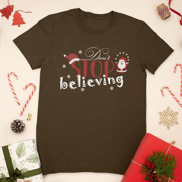 Marškinėliai "Don't stop believing"