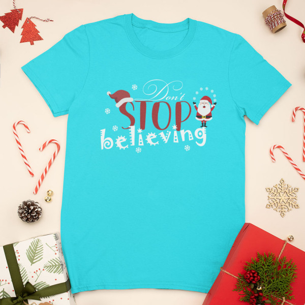 Marškinėliai "Don't stop believing"