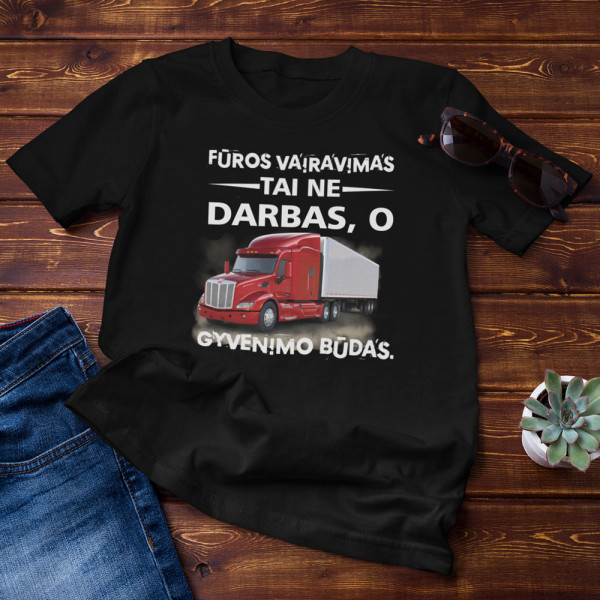 Marškinėliai "Fūristo darbas"