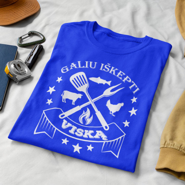 Marškinėliai "Galiu iškepti viską"