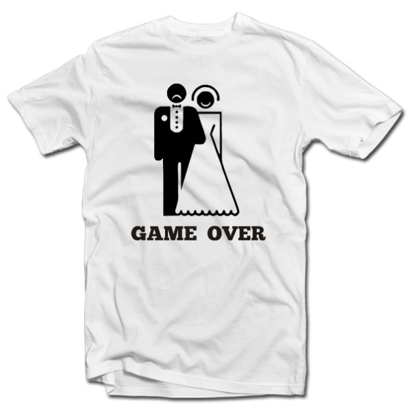 Marškinėliai "GAME OVER" Marškinėliai "GAME OVER"