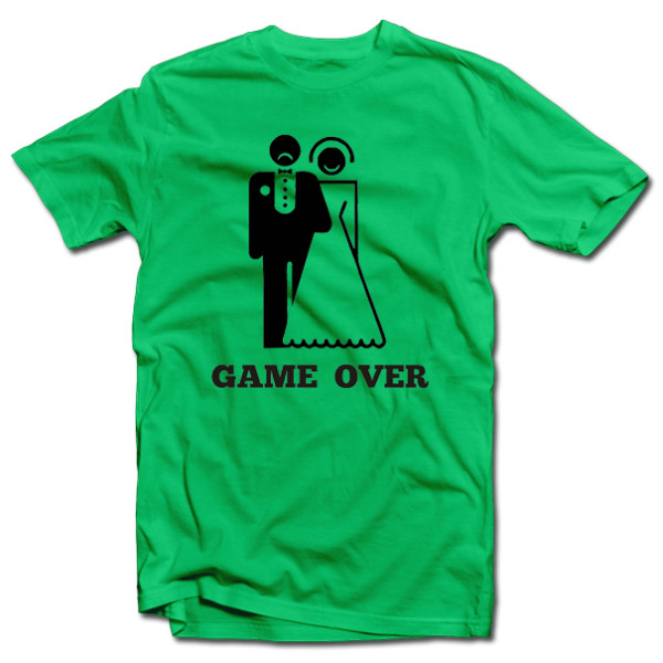 Marškinėliai "GAME OVER" Marškinėliai "GAME OVER"