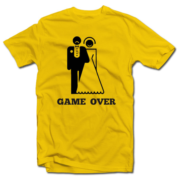 Marškinėliai "GAME OVER" Marškinėliai "GAME OVER"