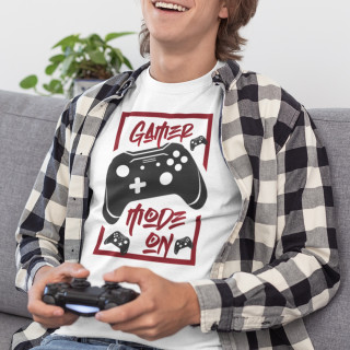 Marškinėliai "Gamer mode on"