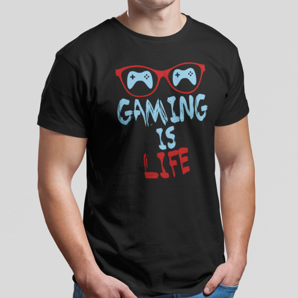 Marškinėliai "Gaming is life"