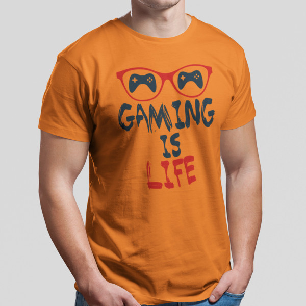 Marškinėliai "Gaming is life"