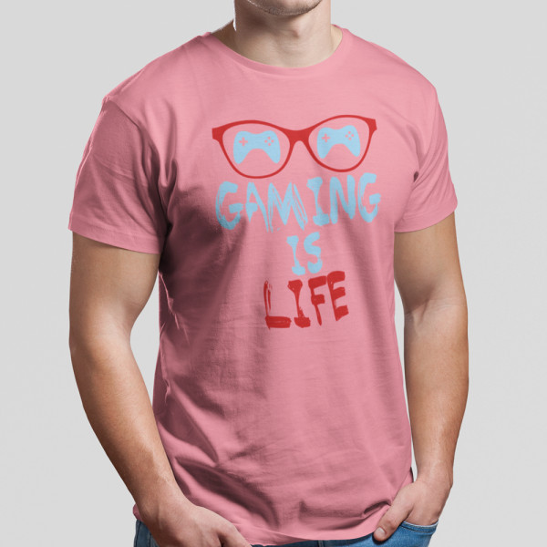 Marškinėliai "Gaming is life"