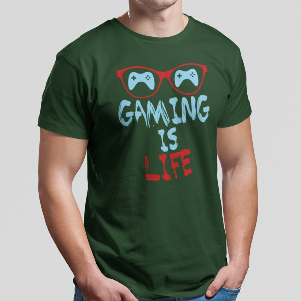 Marškinėliai "Gaming is life"
