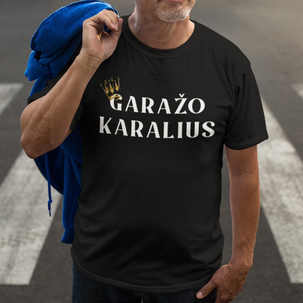 Marškinėliai "Garažo karalius"