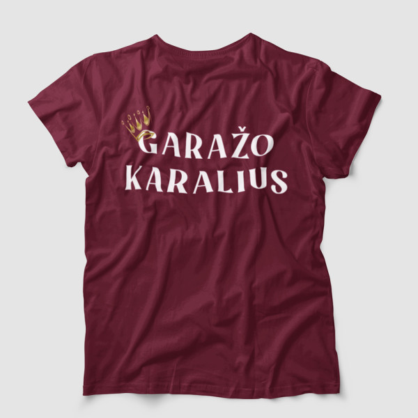 Marškinėliai "Garažo karalius"
