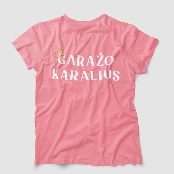 Marškinėliai "Garažo karalius"