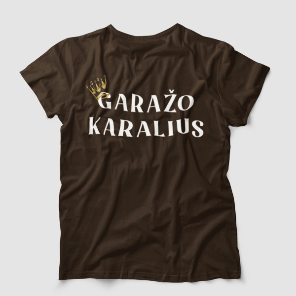 Marškinėliai "Garažo karalius"